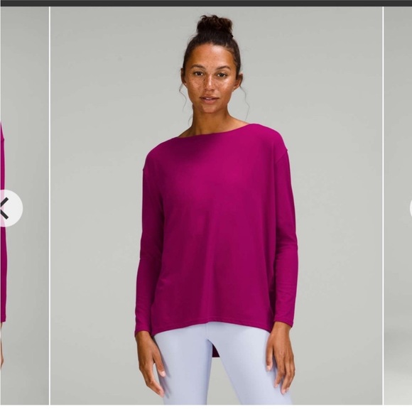 Lululemon back in action (Nulu) Long Sleeve shirty - Picture 1 of 3